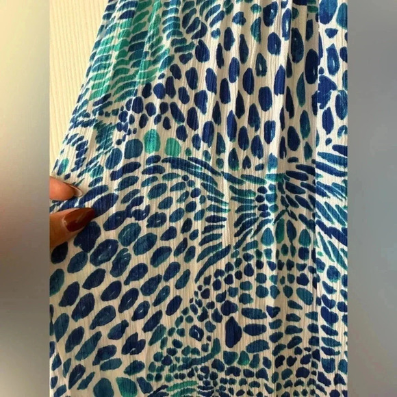 Lilly Pulitzer Kendra maxi dress in brilliant blue size Medium - Picture 4 of 4